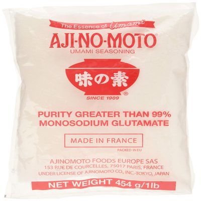 AJINOMOTO MONOSODIUM GLUTAMATE 453GR