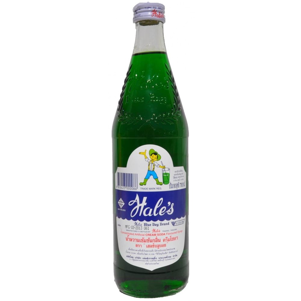 Cream Soda Syrup (710ml) by Hales Blue Boy