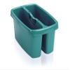 Leifheit Combi Box, for Storing and Carrying Cleaning Utensils ideal for Kitchens Bathrooms and Floors, 5 Litre Capacity, Turquoise, Cleaning Tidy Organiser Caddy view 1