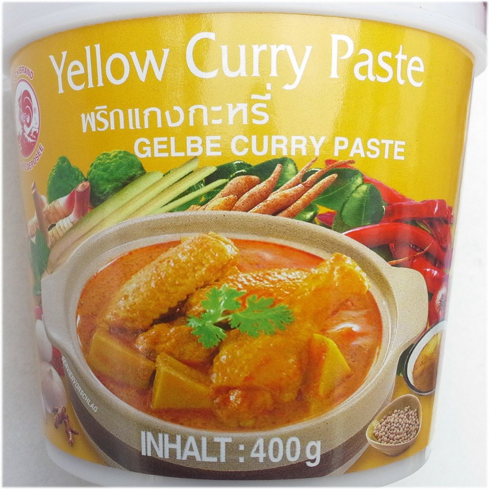 Cock Brand Yellow Curry Paste - 400g