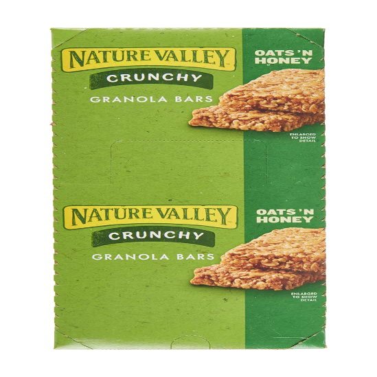 General Mills SN3353 Nature Valley Granola Bars, Oatsn Honey Cereal, 1.5oz Bar, 18 Bars-Box