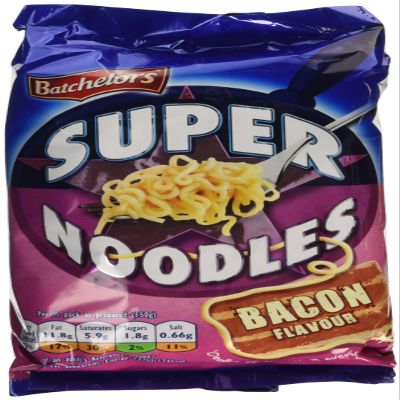 Batchelors Supernoodles Bacon 100 g (Pack of 24)