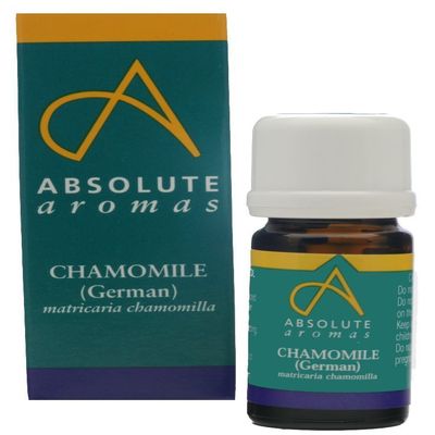 Absolute Aromas German Chamomile Essential Oil (2ml) - 100% Pure, Natural, Undiluted, Cruelty-Free and Vegan  for Aromatherapy, Diffusers, Burners and DIY Beauty Recipes.