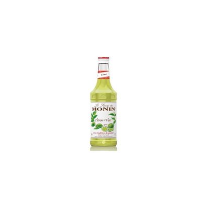 MONIN Premium Lime Syrup 700ml for Cocktails and Mocktails. Vegan-Friendly, Allergen-Free, 100 Percent Natural Flavours and Colourings