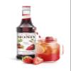 MONIN Premium Strawberry Syrup 1L for Cocktails and Mocktails. Vegan-Friendly, Allergen-Free, 100% Natural Flavours and Colourings view 3
