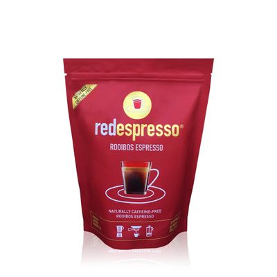 Red Espresso Rooibos (Redbush) Tea - 250g - Natural - Vegan - Gluten-free - Sugar-free - Kosher