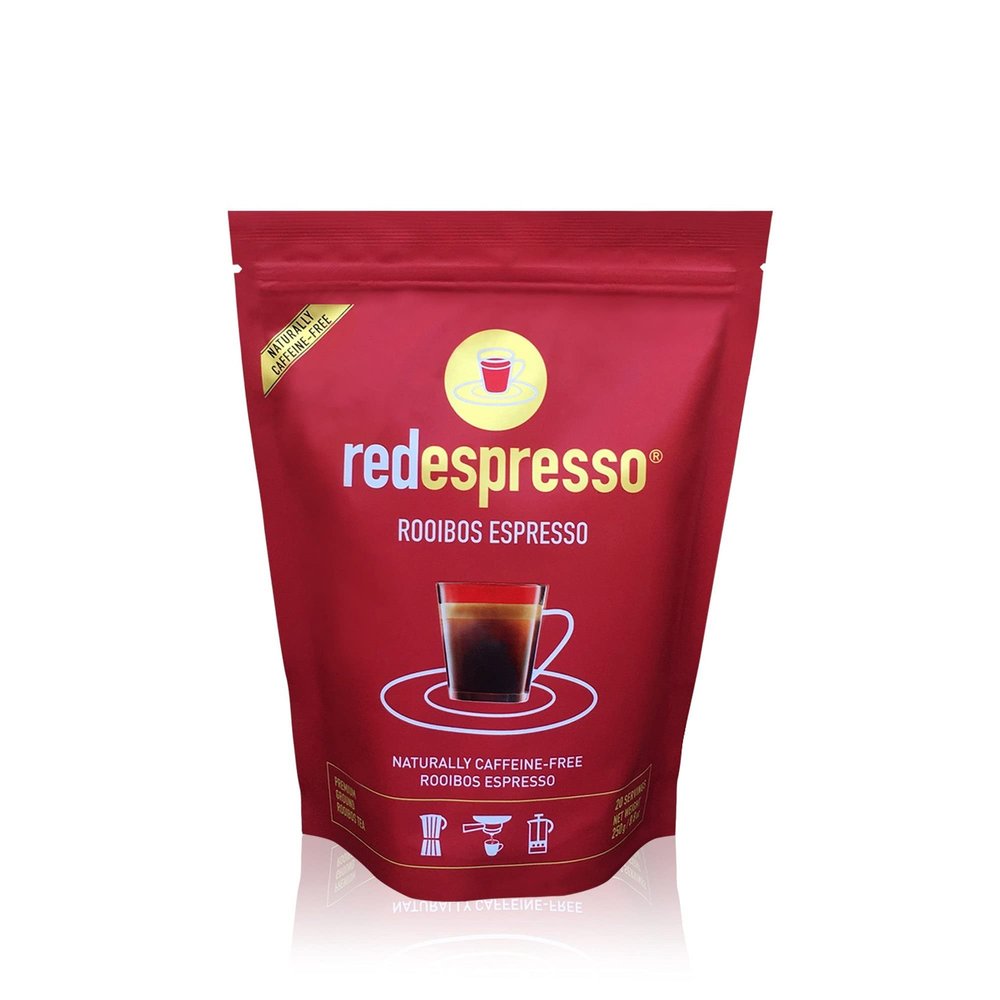 Red Espresso Rooibos (Redbush) Tea - 250g - Natural - Vegan - Gluten-free - Sugar-free - Kosher