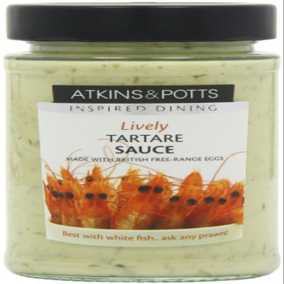 Atkins and Potts Tartare Sauce 190 g (Pack o 190 g (Pack of 6)