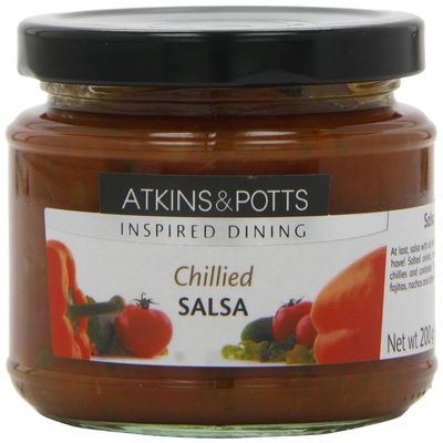 Atkins and Potts Salsa 200 g (Pack o 200 g (Pack of 6)