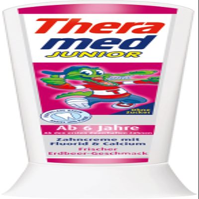 Theramed Junior Rivets Kids Toothpaste for Ages 6 and Above, 75 ml, 3 Pieces