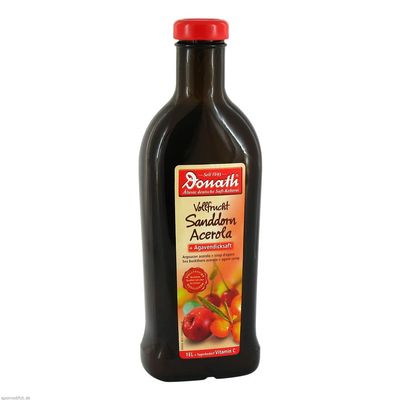 Donath Full Fruit Seabuckthorn Acerola and Agave Thick 500 ml Juice