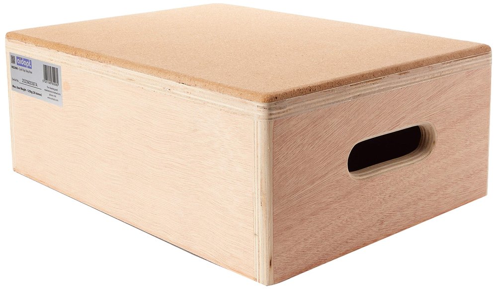 Aidapt 150mm (6") Free Standing Cork Non Slip Bath And Household Step Platform with Carry Handles