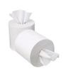2Work 1-Ply Mini Centrefeed Roll 120M 70mm Core White (Pack of 12) KF03784 view 1