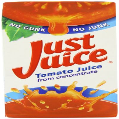 Just Juice Tomato Juice 1 Litre (Pack of 8)
