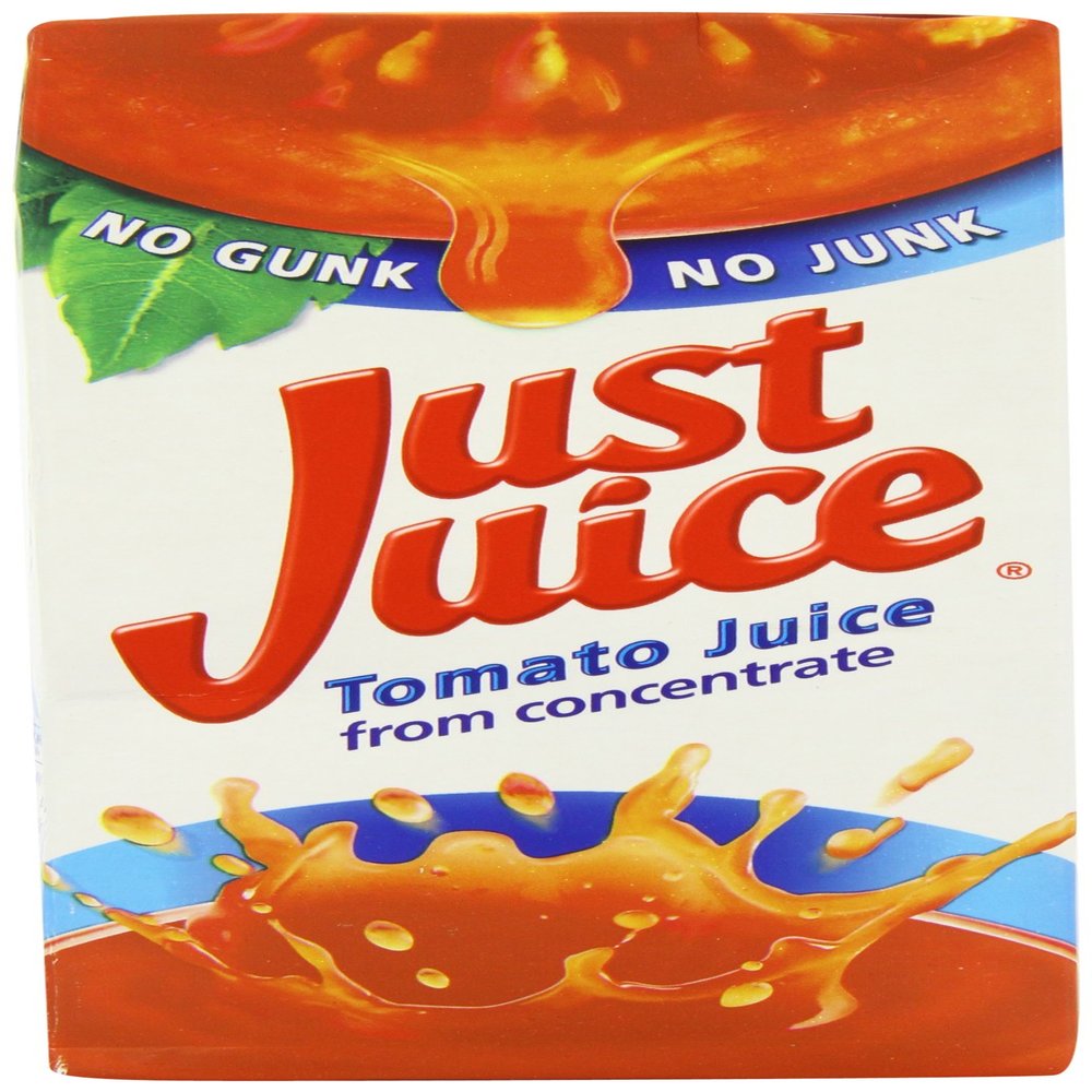 Just Juice Tomato Juice 1 Litre (Pack of 8)