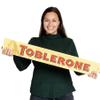 Toblerone Milk Chocolate Bar, Smooth Milk Chocolate with Honey and Almond Nougat, Christmas Treat for Sharing or Gifting, 4.5kg (Pack of 1) view 1