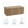 SINGLEFOLD PAPER TOWELS, BROWN, 9 X 9 9/20, 250/PACK, 16 PACKS/CARTON view 3