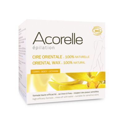Acorelle Delicate Areas Oriental Sugar Wax With Strips Ylang Ylang 15ml