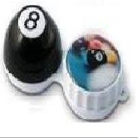 8 BALL 3D CONTACT LENS HOLDER/ CASE