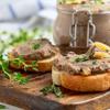 Duck Pate with a Slice of Orange, Gourmet French Pate, Ideal Accompaniment For Crackers, Pickles And Chuntneys With Cheese & Charcuterie Boards, 180g Glass Jar view 3
