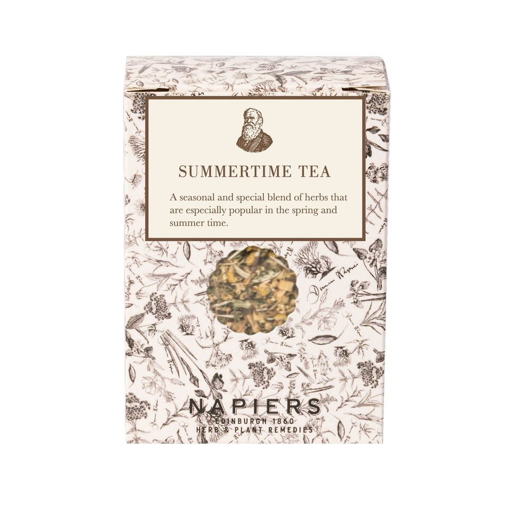 Napiers Summertime Tea Blend | Loose Leaf Tea | Support Your Health During Pollen Season | 100g