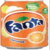 Fanta Orange 330ml Can Pack of 24 A00769 view 1