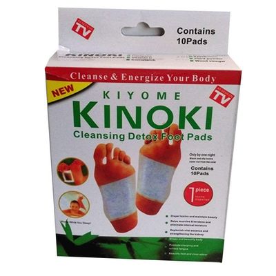 Kiyome Kinoki Cleansing Detox Foot Pads - As Seen On TV - 10 Pack