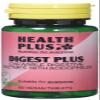 Health Plus Digest Plus : Digestive Enzyme Supplement : 60 Chewable Tablets, in a planet-friendly 99% recycled pot view 1