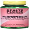 Health Plus Acidophilus Probiotic : Digestive Health Supplement : 90 Gelatin Free Capsules, in planet friendly 99% recycled pot view 1