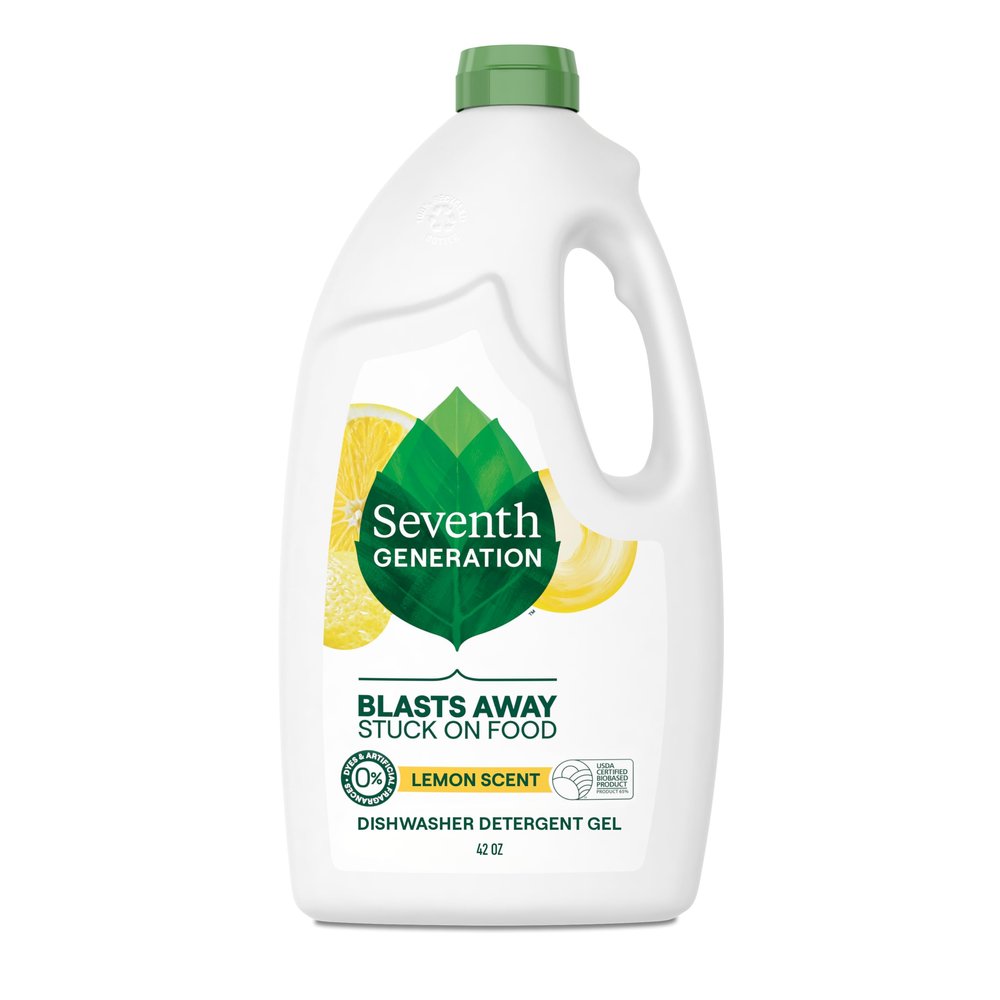 Seventh Generation Auto Dish Gel Lemon Scent 1.2 l. (Pack of 6)