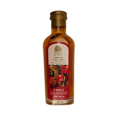 Terra Rossa Jordanian Extra Virgin Olive Oil Infused with Chilli
