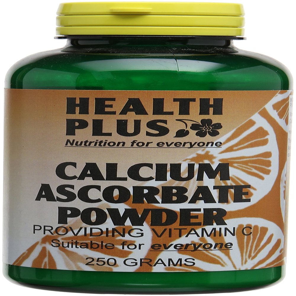 Health Plus Calcium Ascorbate Powder Vitamin C Supplement - 250g