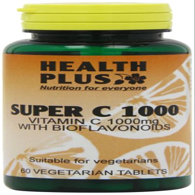 Health Plus Super C 1000 Vitamin C Supplement - 60 Tablets