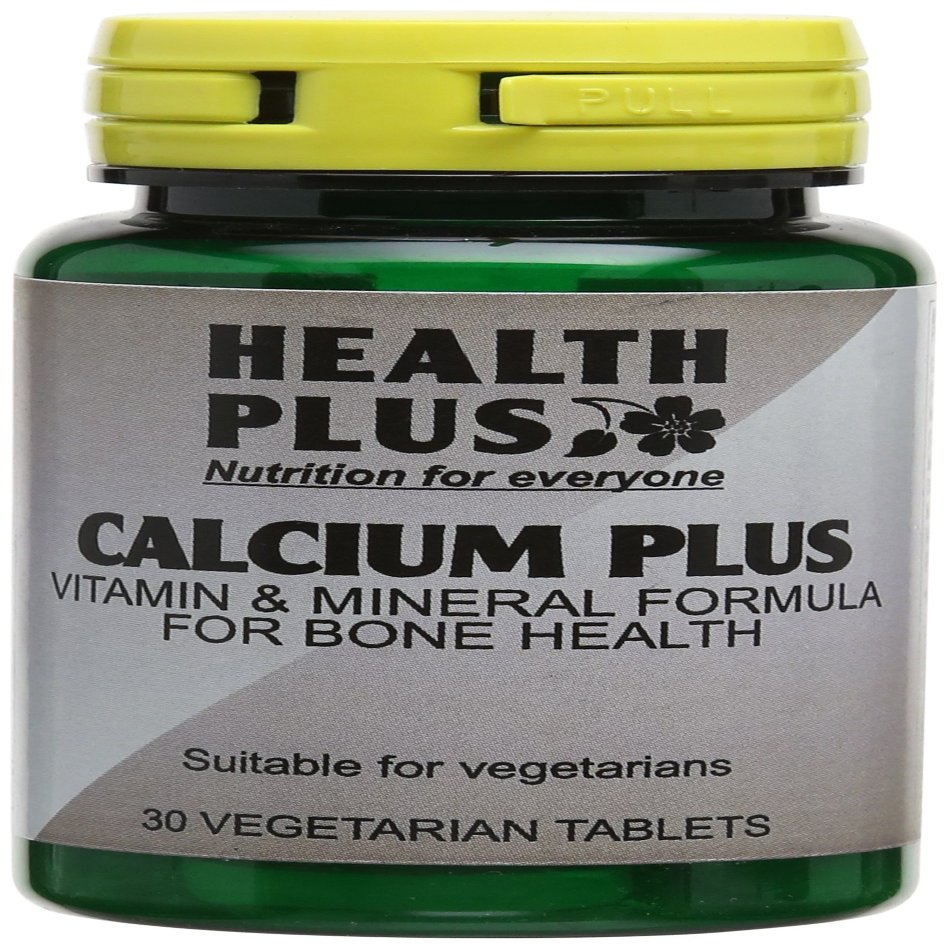 Health Plus Calcium Plus Mineral Supplement - 30 Tablets