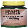 Health Plus Magnesium 100mg Mineral Supplement - 90 Tablets view 1