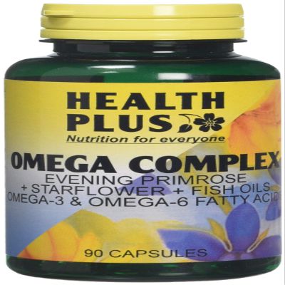 Health Plus Omega Complex Omega-3 & Omega-6 Supplement - 90 Capsules