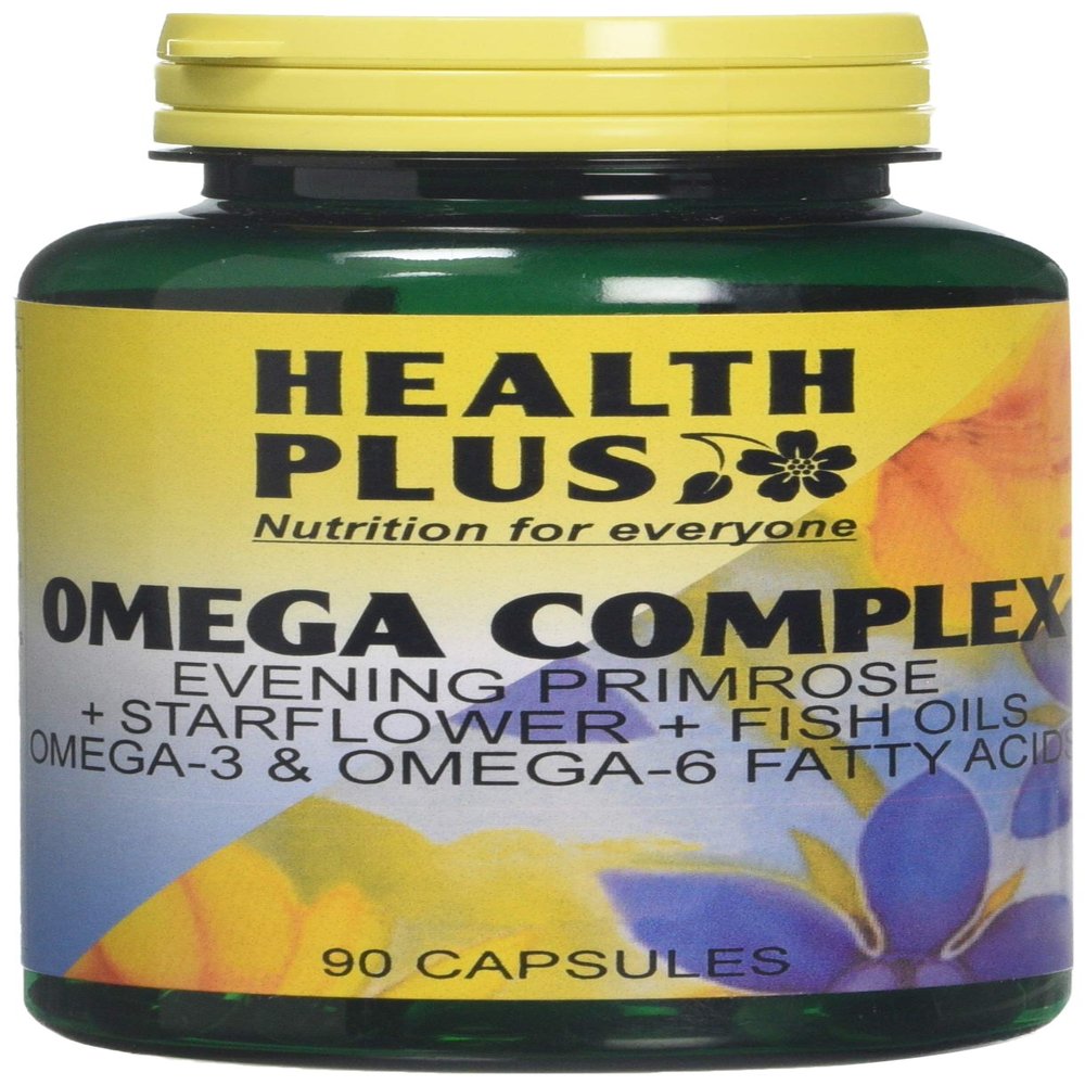 Health Plus Omega Complex Omega-3 & Omega-6 Supplement - 90 Capsules