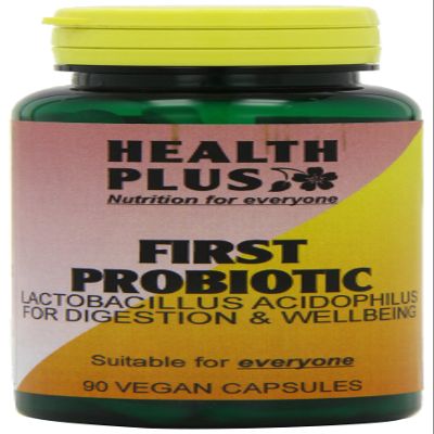 Health Plus First Probiotic Children's Digestive Health Supplement - 90 Gelatin Free Capsules