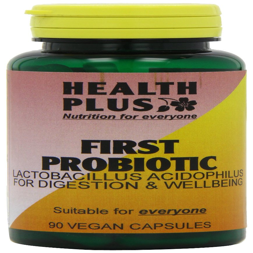 Health Plus First Probiotic Children's Digestive Health Supplement - 90 Gelatin Free Capsules