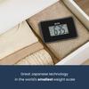 TANITA HD-386 Ultra-Compact Travel Scale with Large LCD Display | Worlds Smallest Design | 150 kg Capacity | Lightweight Digital Scale for Home & On-the-Go view 2