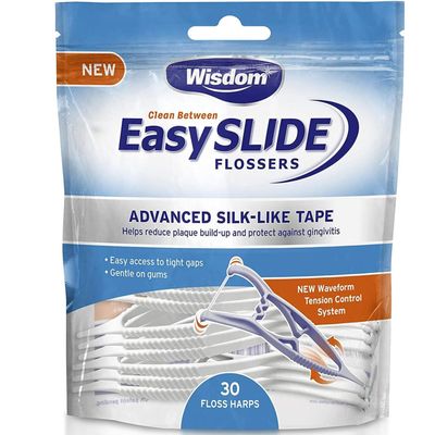 Wisdom Easy Slide Flossers and Floss Picks