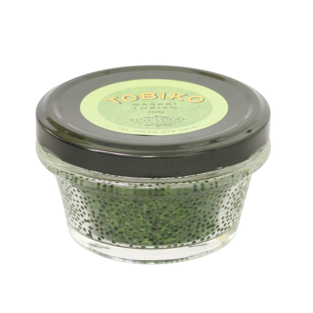 Wasabi Tobiko, from Frozen, 100g