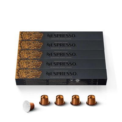 50 Nespresso Livanto Coffee Capsules 