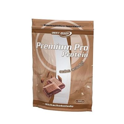 Best Body Nutrition Premium Pro Protein Milk Chocolatelade, 500 g, Pack of 4