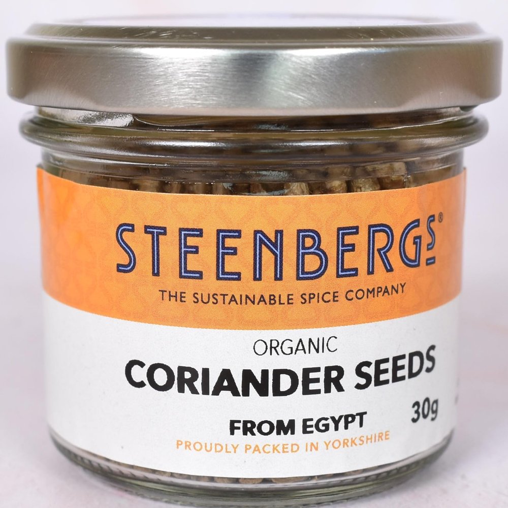 Steenbergs Organic Coriander Seeds Standard - 30g