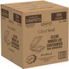 Dart C95PST3 OPS Lg Clear 3 Comp Hinged Container, 8.9 X 9.4 in (Case of 200) view 4