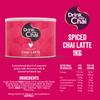 Drink Me Chai Spiced Chai Latte 1kg (Pack of 1) - Just Add Water, Chai Latte Powder (50 servings) view 3
