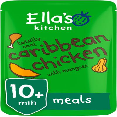Ella's Kitchen Organic Caribbean Chicken with Mangoes, 190g