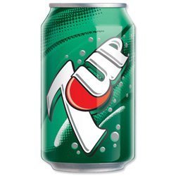 7UP Regular Soft Drink Can 330ml Ref A01095 [Pack 24]