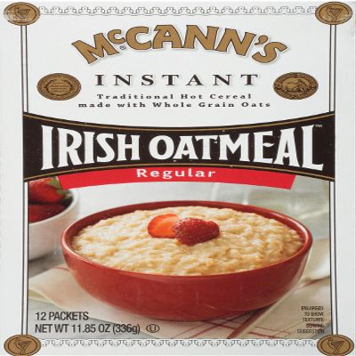 McCann's Instant Regular Irish Oatmeal, 11.8 Ounce